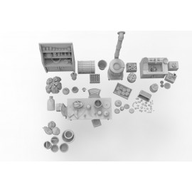 WWII Soviet Warehouse Accessories