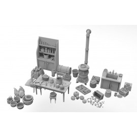 WWII Soviet Warehouse Accessories