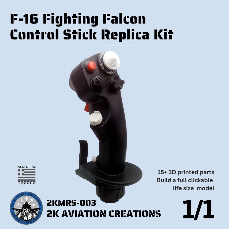 F-16 Control Stick Model Kit 1/1