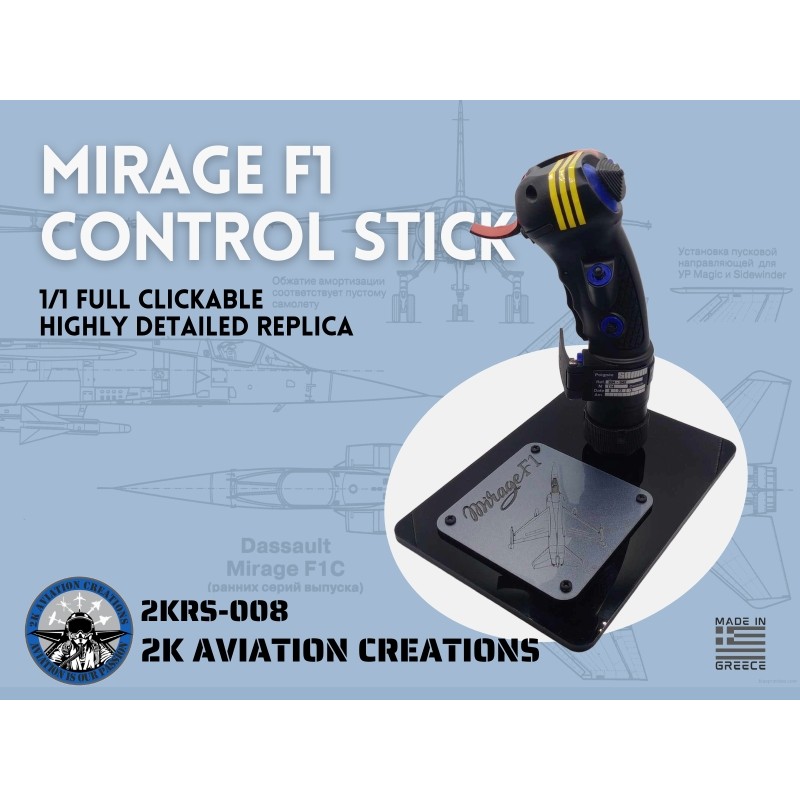 MIRAGE F-1 Replica Control Stick 1/1