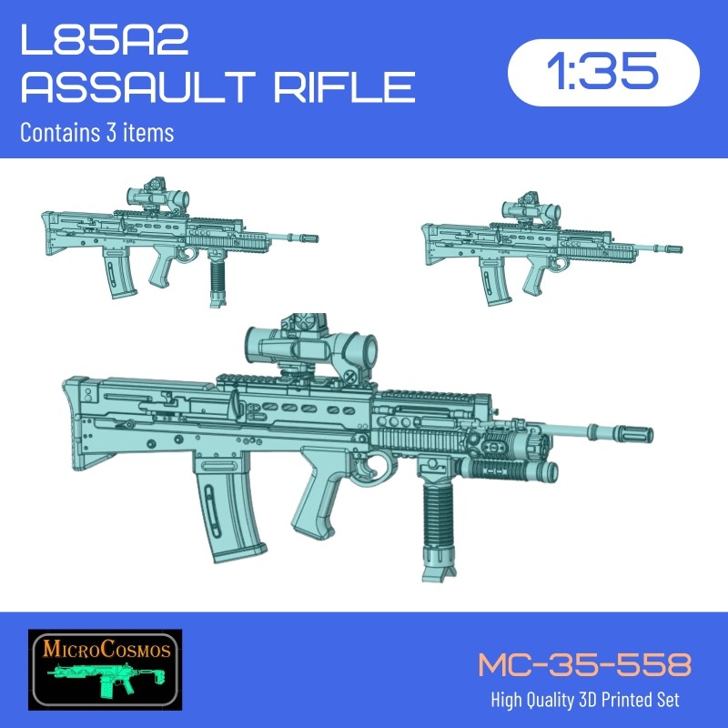 L85A2 Assault rifle, 1/35