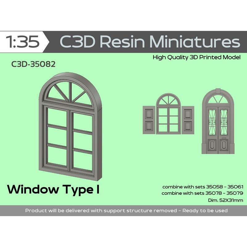 Windows Type I, 1/35