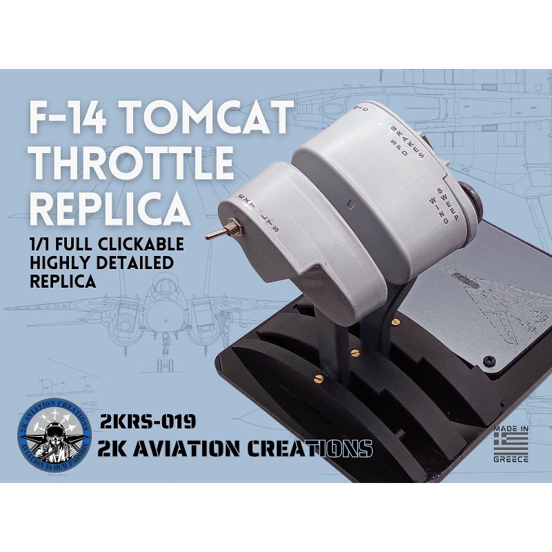F-14 Tomcat Throttle Replica 1/1
