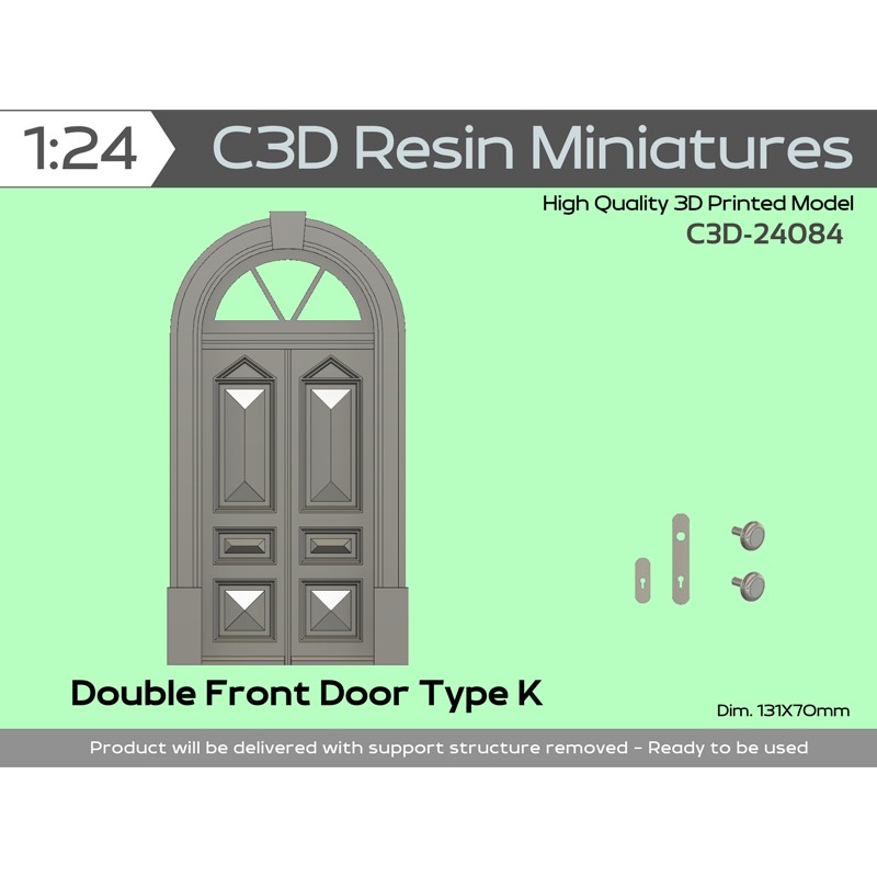 Double Front Door Type K, 1/24