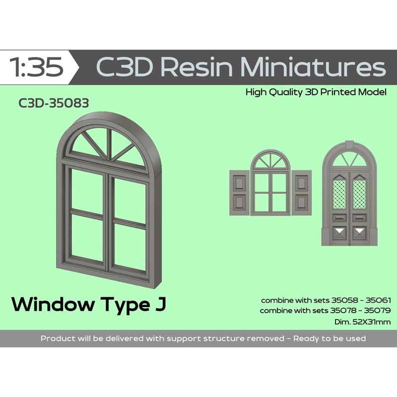 Windows Type J, 1/35