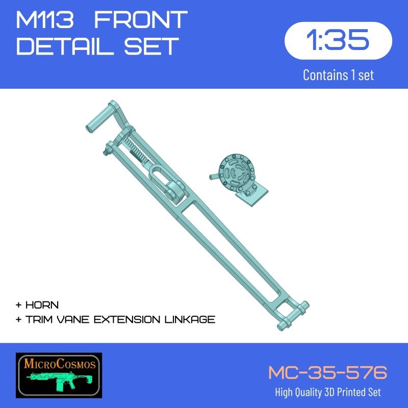 M113  front detail set, 1/35