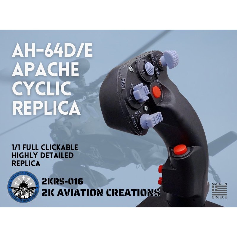 AH-64D/E APACHE Cyclic Replica 1/1