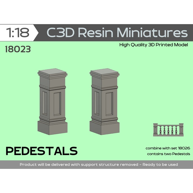 Pedestals, 1/18