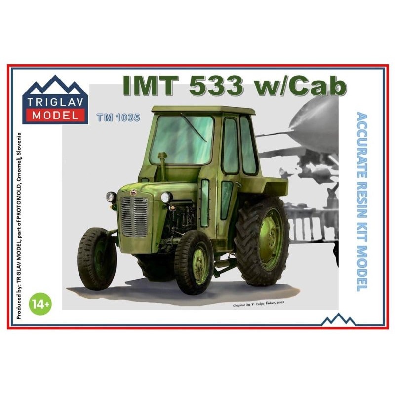 IMT 533 TRACTOR /w Cab