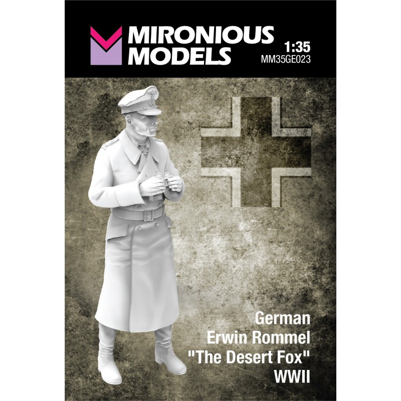 WWII Erwin Rommel “The Desert Fox”, 1/35