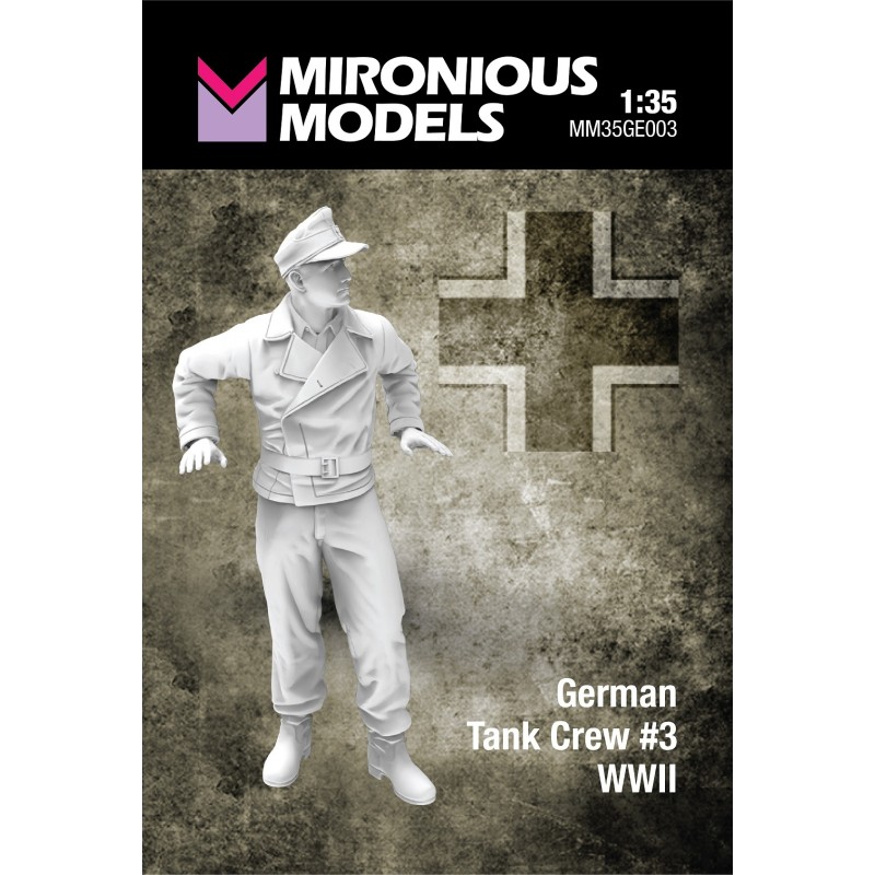 WWII German Tank Crew (No.3), 1/35