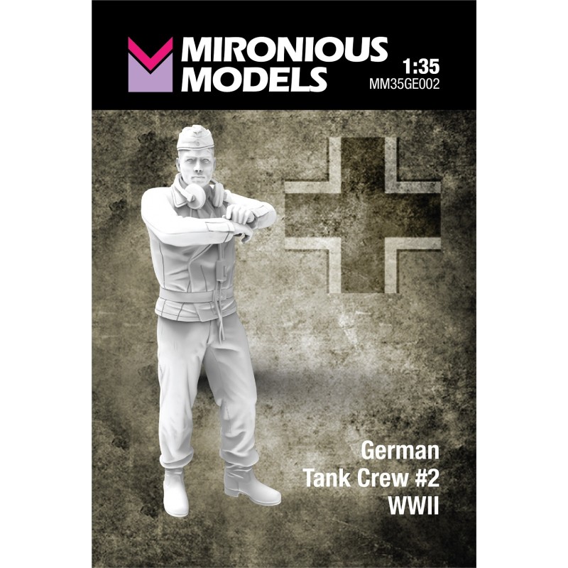 WWII German Tank Crew (No.2), 1/35