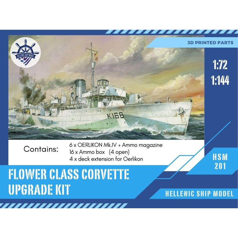 Flower Class Corvette upgrade kit