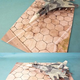Soviet Hexagonal Airfield - Display Print